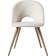 [en.casa] Karijoki Beige Kitchen Chair 77cm 2pcs